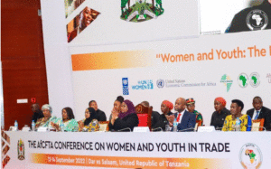 Read more about the article Young Africa Policy Research Hub Participates in African Union’s Women and Youth Financial and Economic Inclusion (WYFEI) 2030 Initiative Cluster Meeting at AfCFTA Conference on Women and Youth in Trade in Tanzania in September 12-14, 2022.