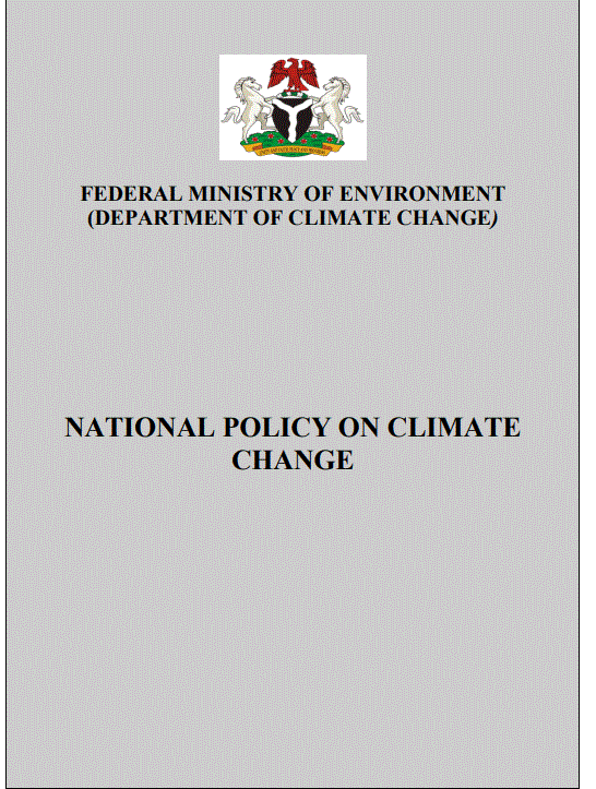 You are currently viewing Nurturing Sustainability: A Comprehensive Overview of Nigeria’s National Climate Change Policy