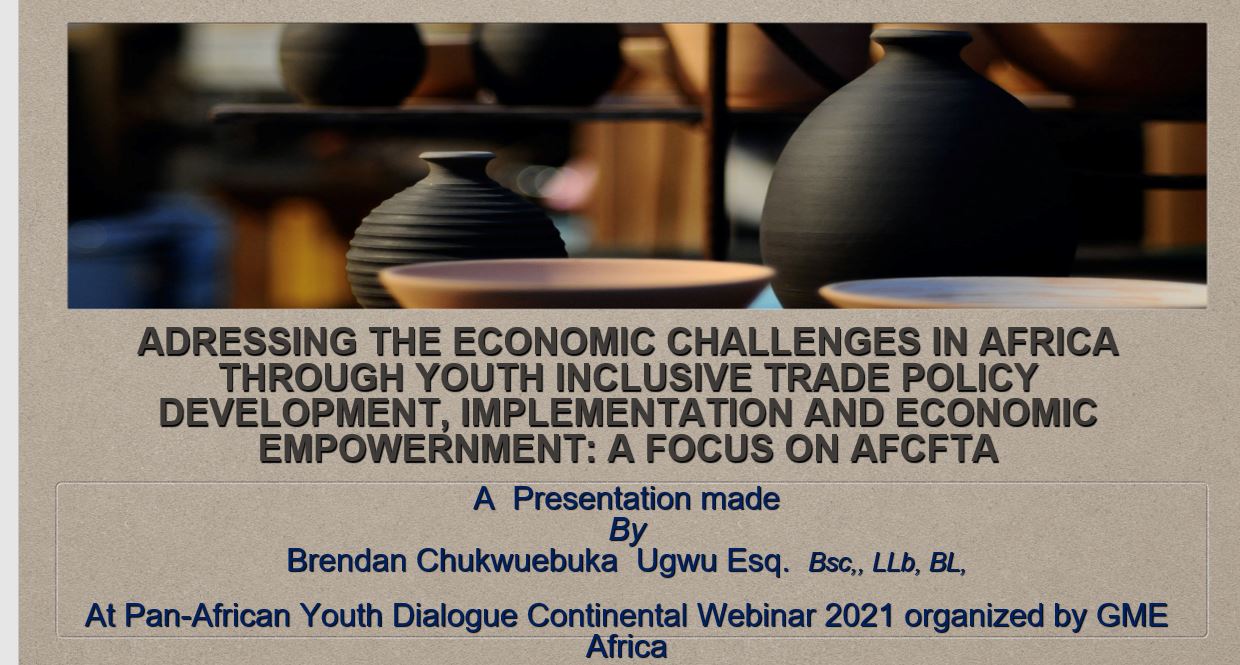 Addressing the Economic Challenges in Africa Through Youth-Inclusive ...